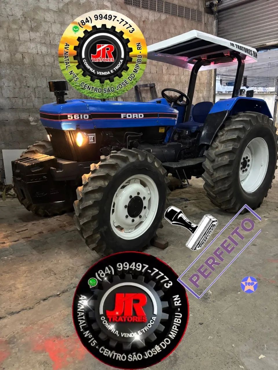 Trator Ford 5610 - Foto 5