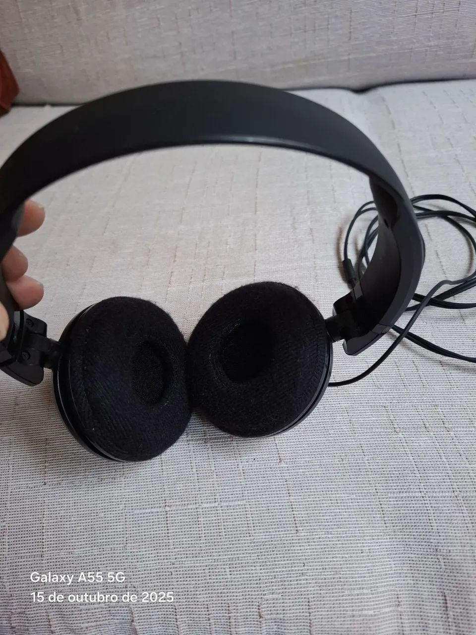 Fone de ouvido Philips com fio conector P2 - Foto 4