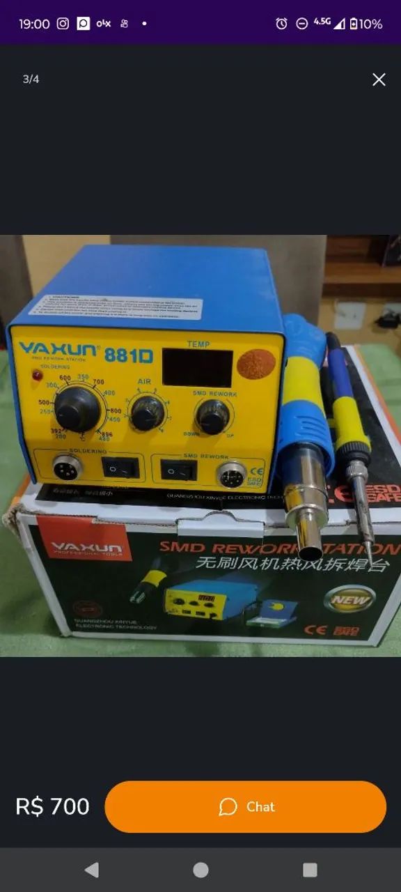 Fonte de Alimentação DC 1502D Yaxun - Foto 5