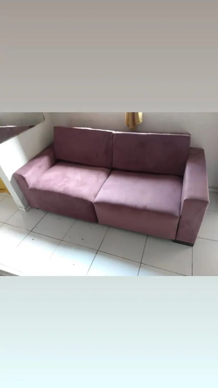 Fabricamos sofá cor e tecido a sua escolha  - Foto 3