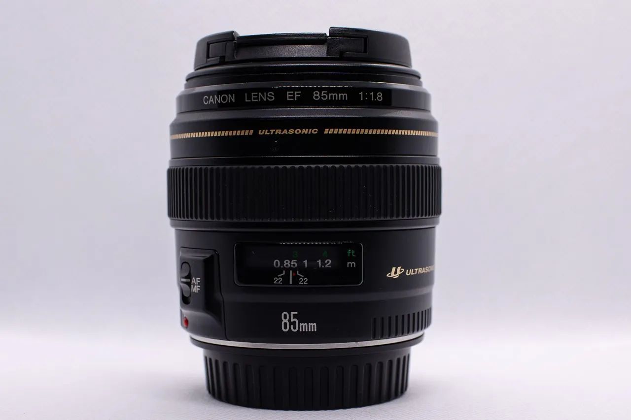 Lente Canon Ef 85 mm f 1/8 - excelente estado de conservação  - Foto 2