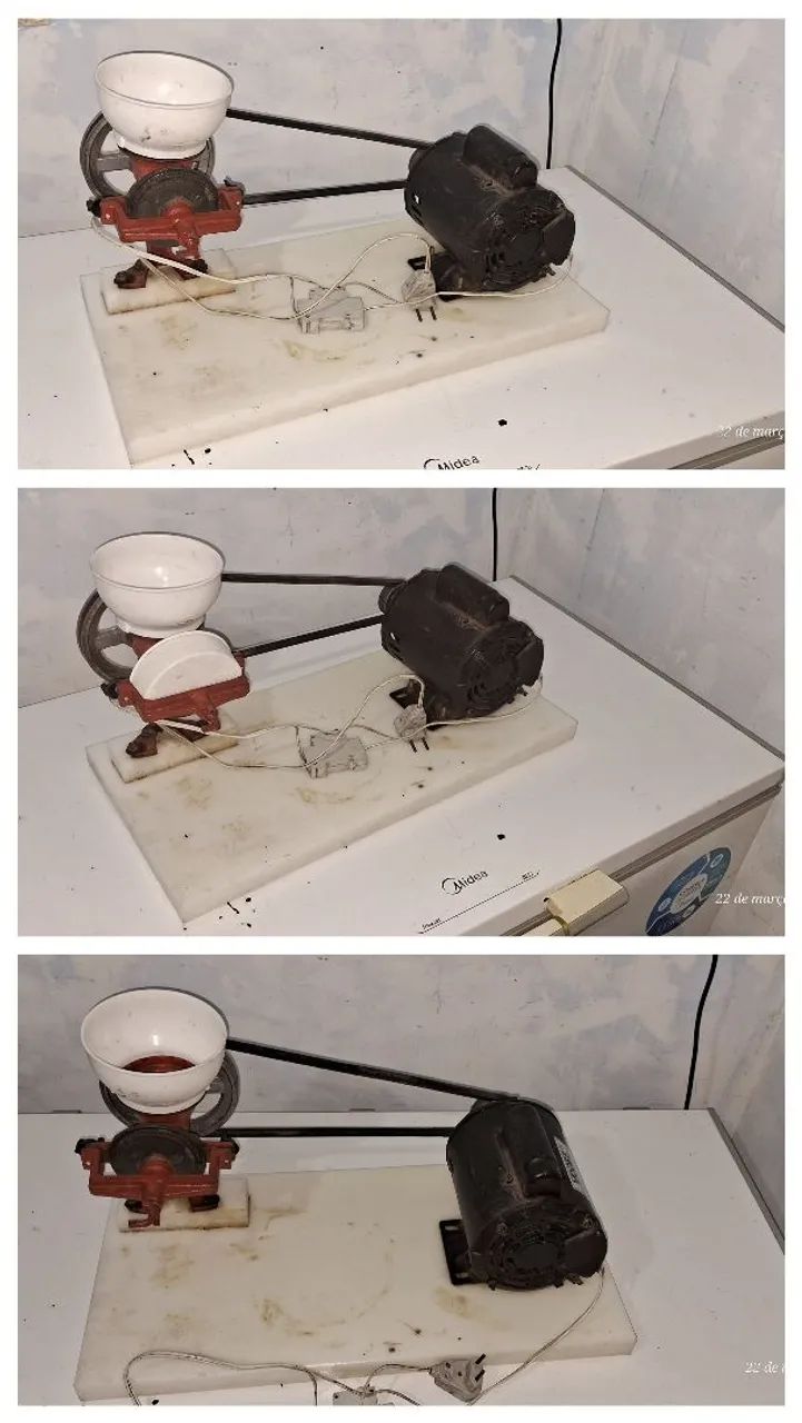 Moinho de Acarajé elétrico