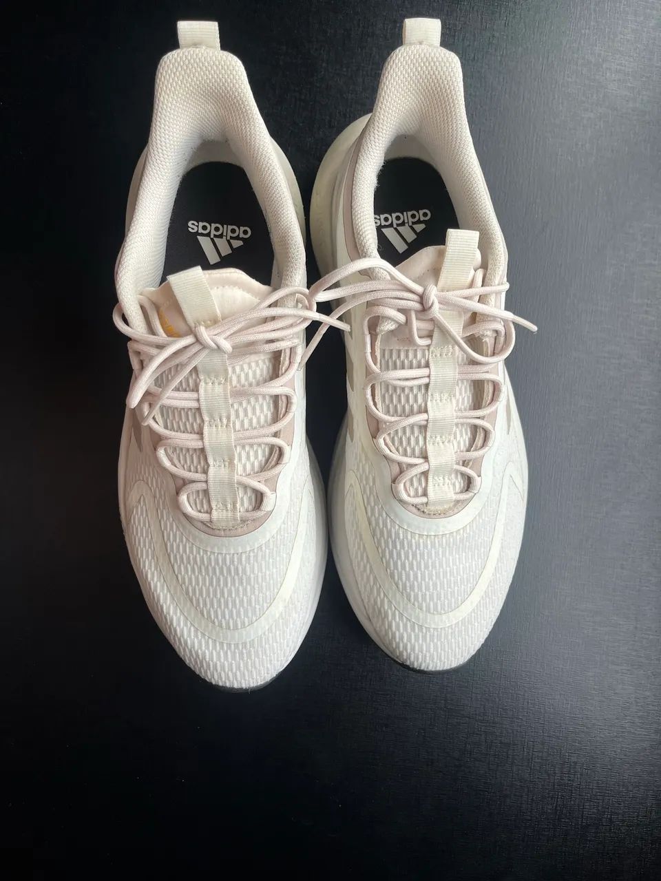 Tênis Adidas Bounce Cloadfoam Bege