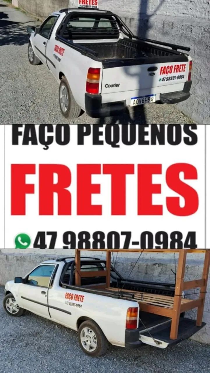 Faço pequenos fretes em penha piçarras e região * 