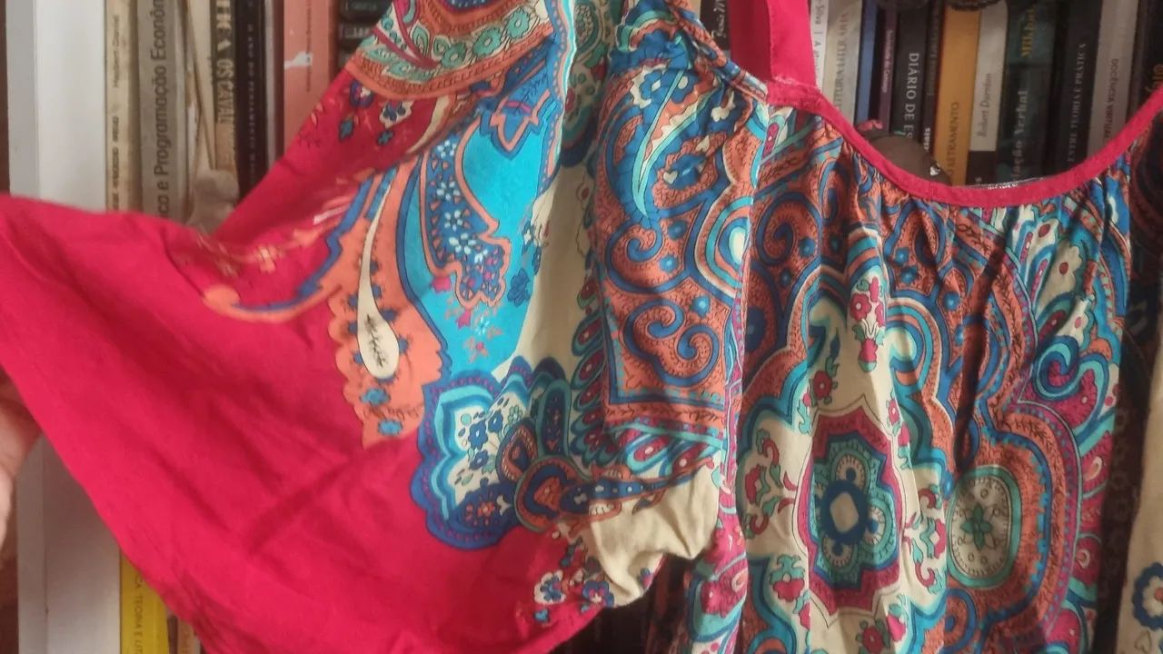 Vestido Longo Estampado Boho Chic - Foto 3