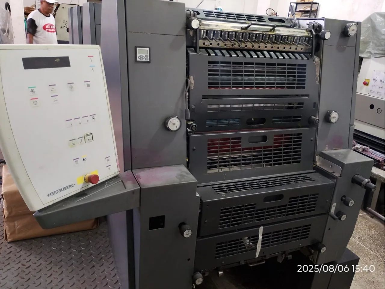 Impressora offset Heidelberg GTO 52-4 ano 2010 - Foto 4