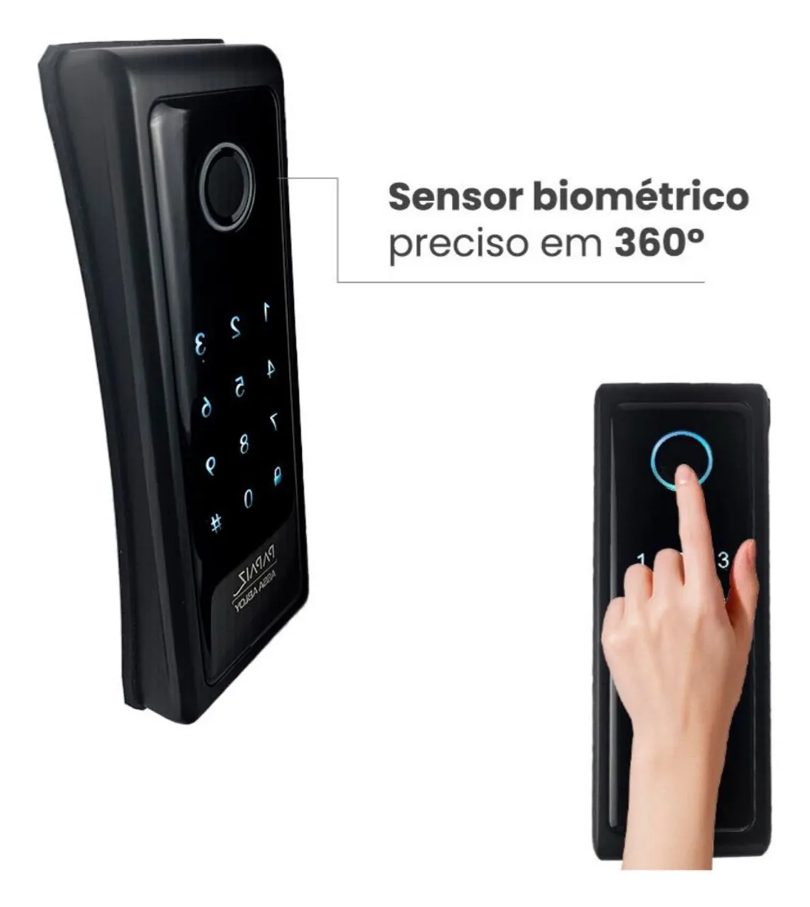 Fechadura Eletrônica Senha Biometria Papaiz
