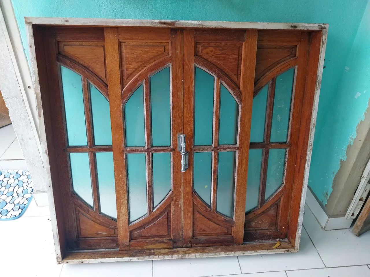 Janelas de madeira com vidros - Foto 4