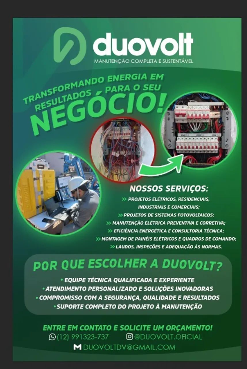 Duovolt - Serviços de Elétrica e Eletrônica