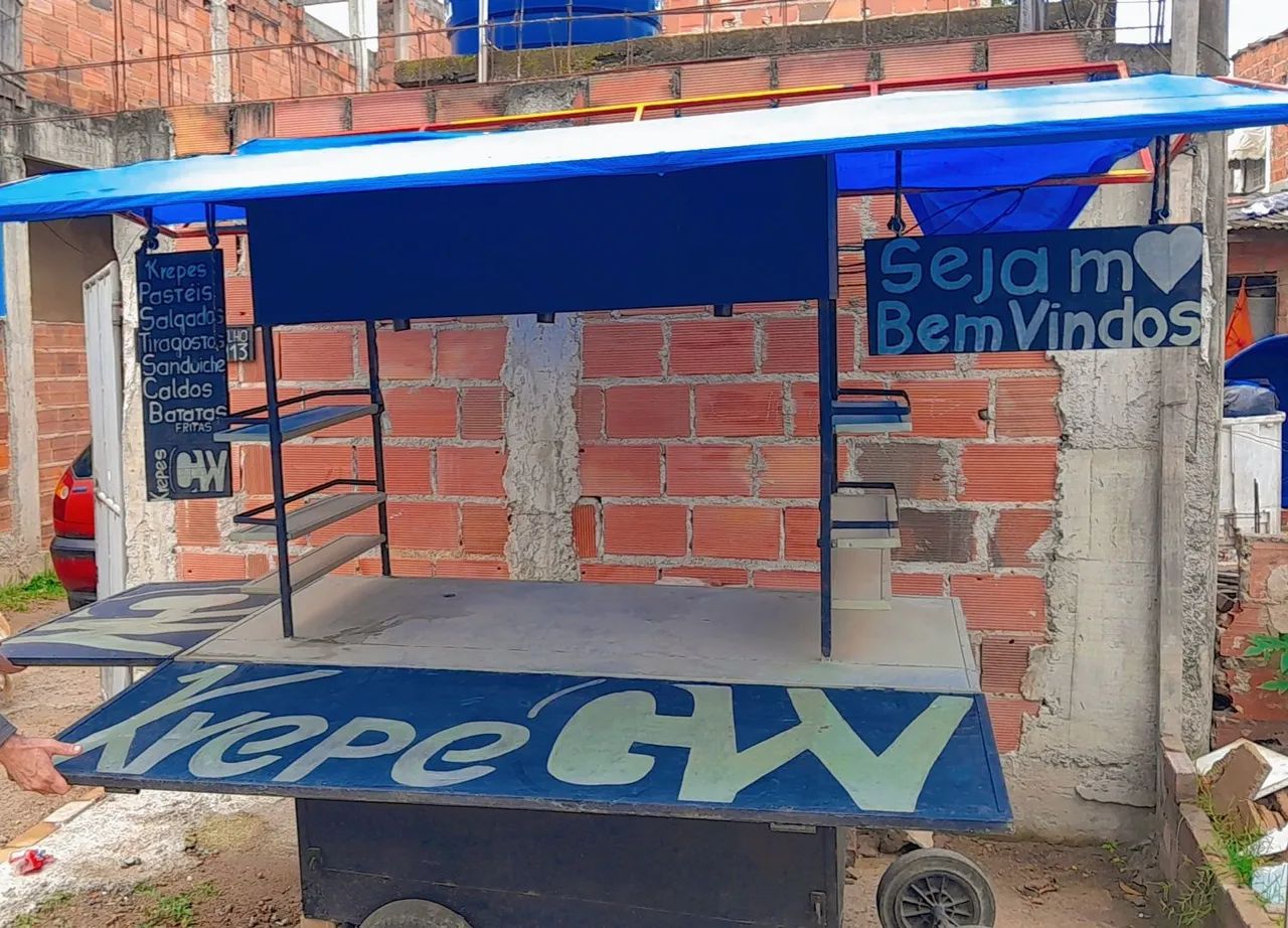 Vendo  Barraca de Lanches 1.600  3metros por 3 metros de tamanho aberta - Foto 5