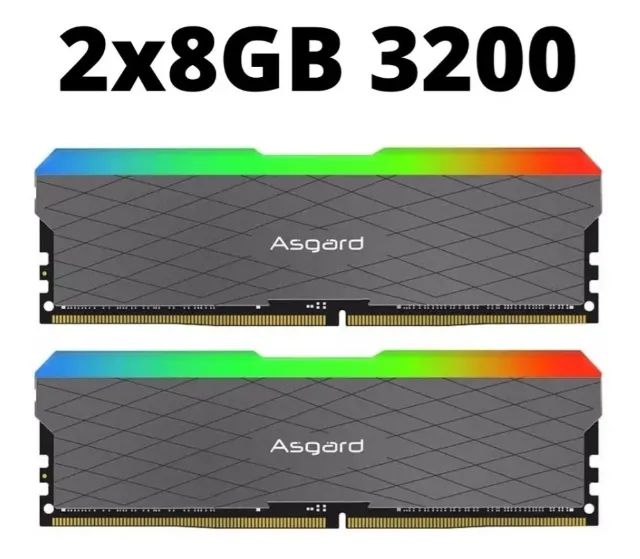 KIT 16GB DDR4 3200MHZ RGB ASGARD LOKI W2 - Foto 2