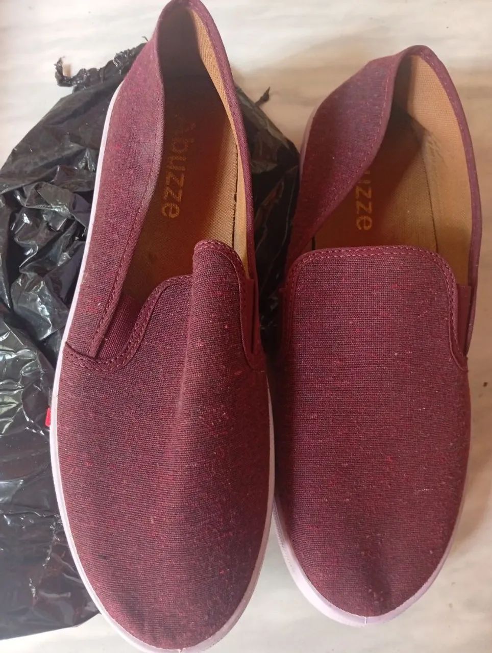 Tênis Slip On Bordô - Foto 3