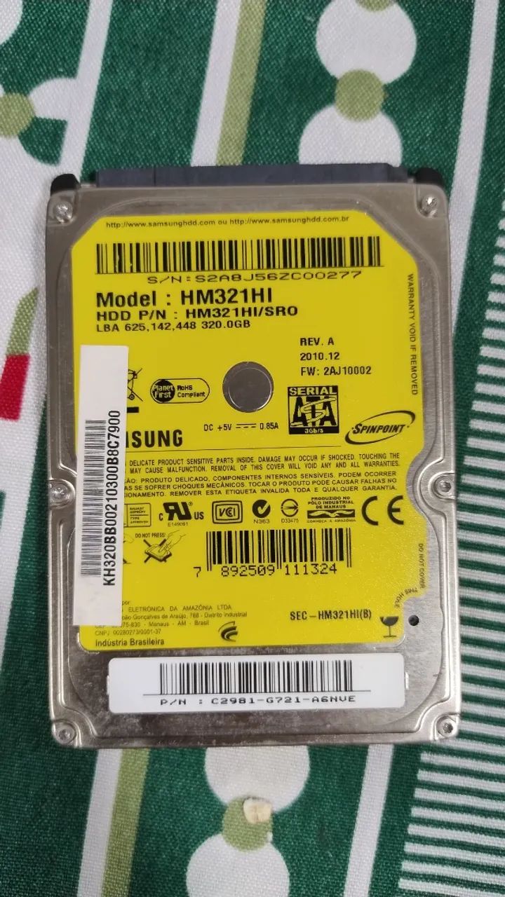 HDD Notebook 64960496581379120