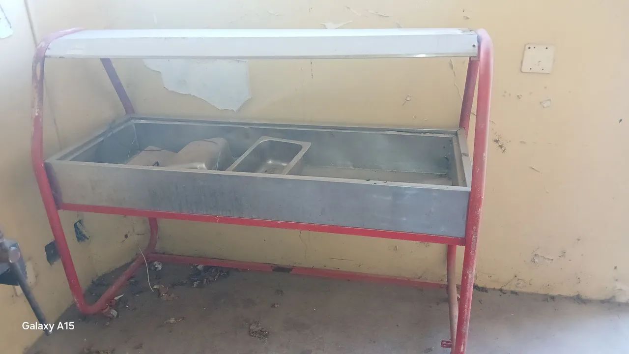 Balcão Expositor Rechaud para Lanchonete/Restaurante