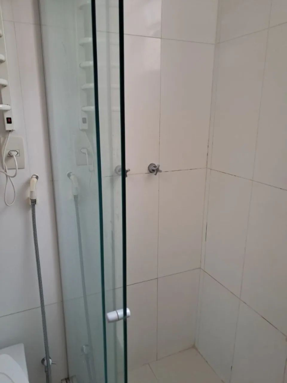 Box blindex transparente usado 1,40cm L x 1,80cm A - Foto 2