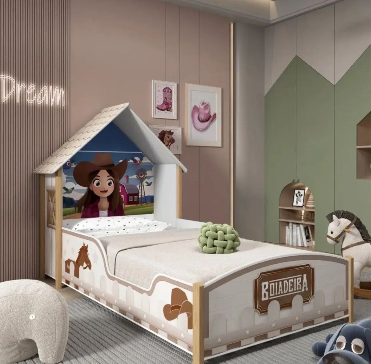 Cama de solteiro para criança 