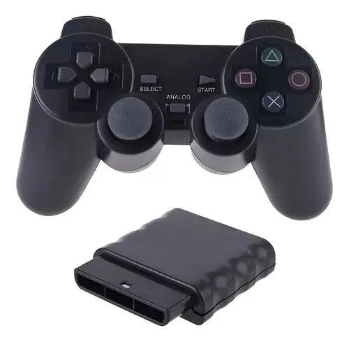 Controle Para Ps1 Ps2 Joystick Sem Fio Plug And Play - Foto 3
