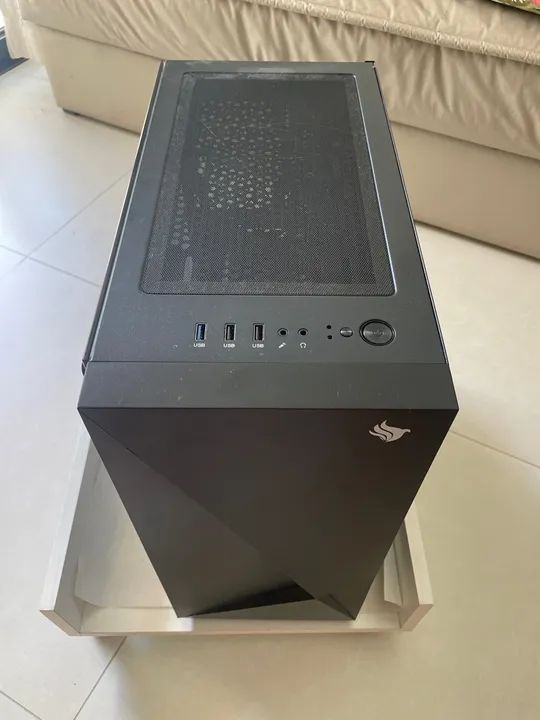 Gabinete PC Gamer - Usado - Black - Foto 4