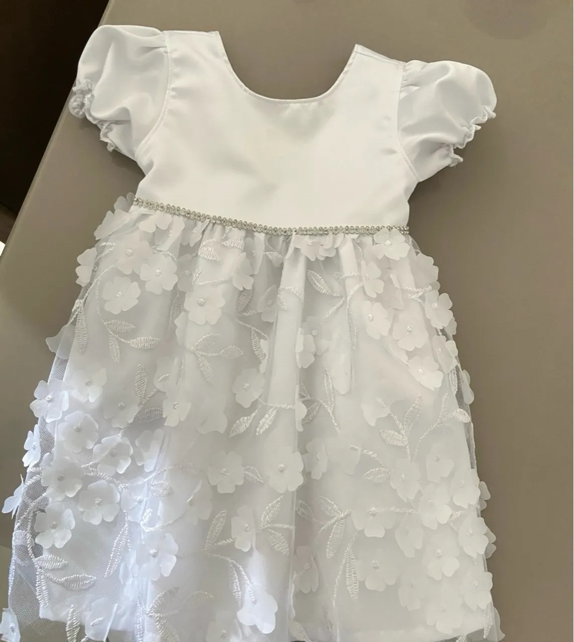 Vestido para batizado bebê menina