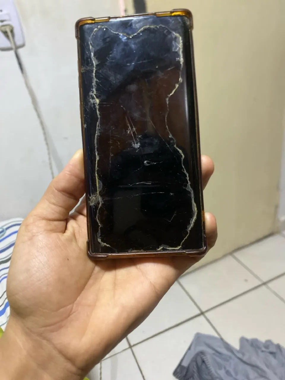 Samsung note 10 Retirar peças