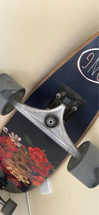 Longboard com Skull Design - Foto 2