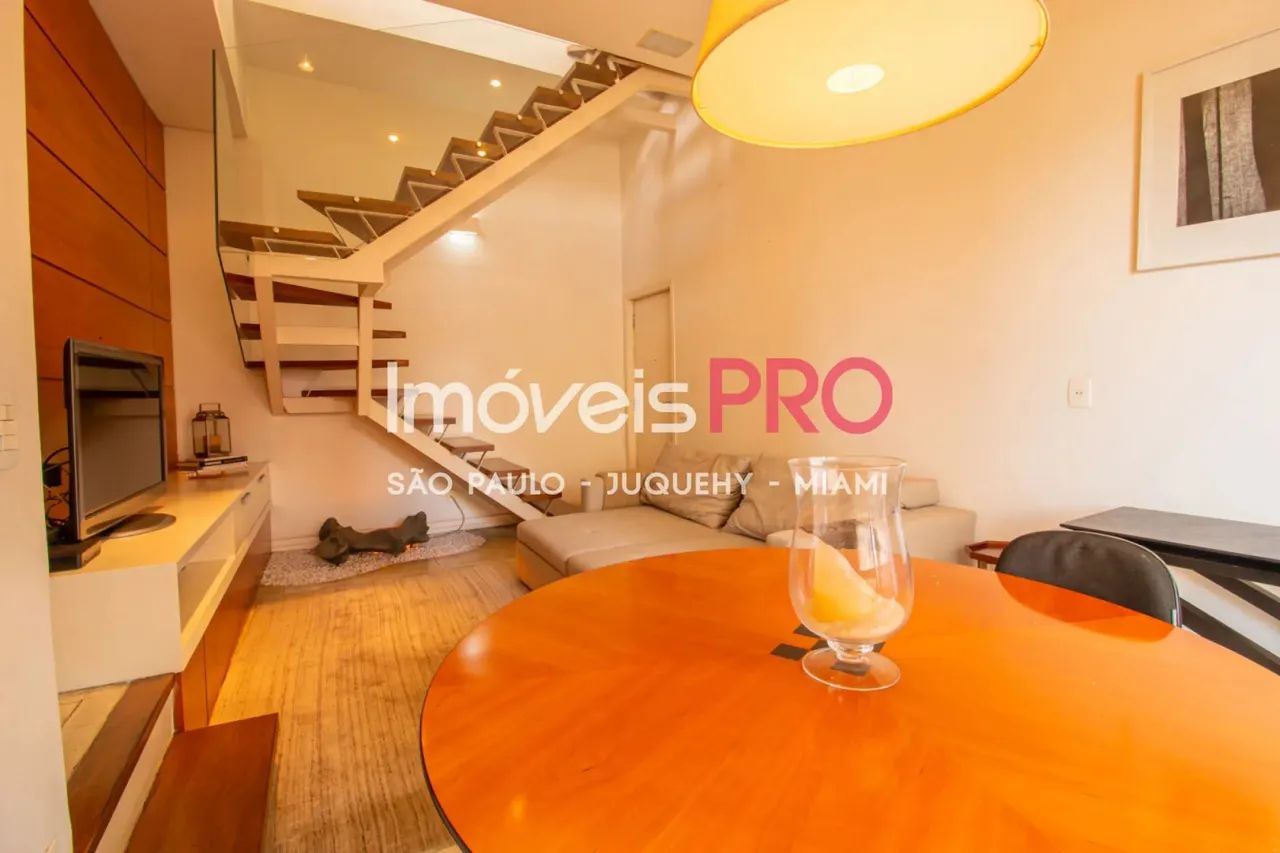 Cobertura duplex no Itaim com 150m² e 1 suíte com vista para o Parque do Povo