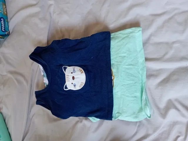 Lote de roupa de bb menino  - Foto 4