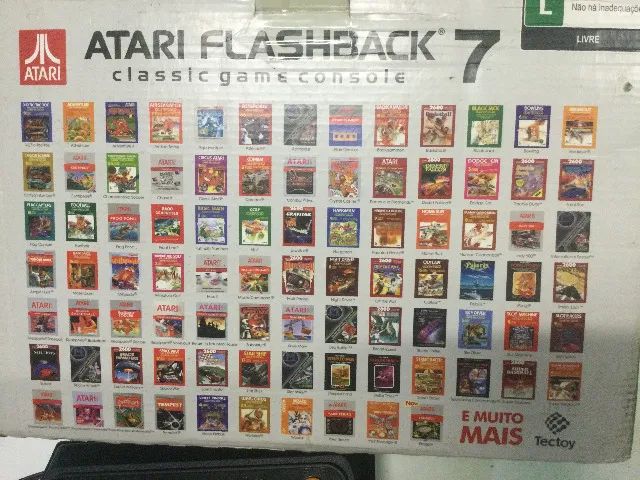 video game atari com 101 jogos inclusos - Foto 5