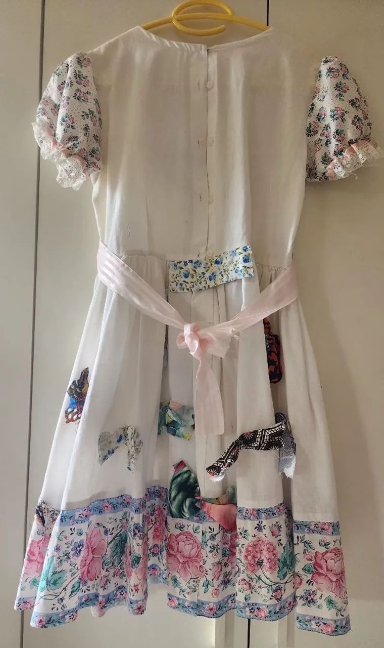 Vestido Festa Junina costumizado infantil e Adulto tamanho p serve 38 - Foto 3