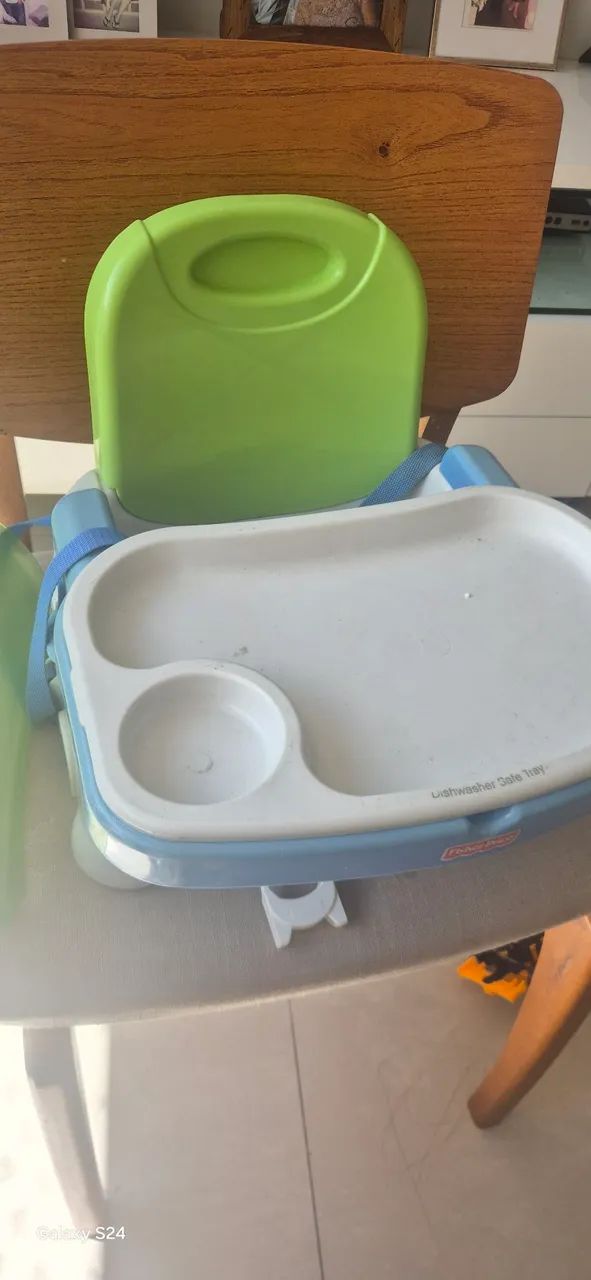 Cadeira de alimentação infantil portátil fisherprivlce - Foto 2