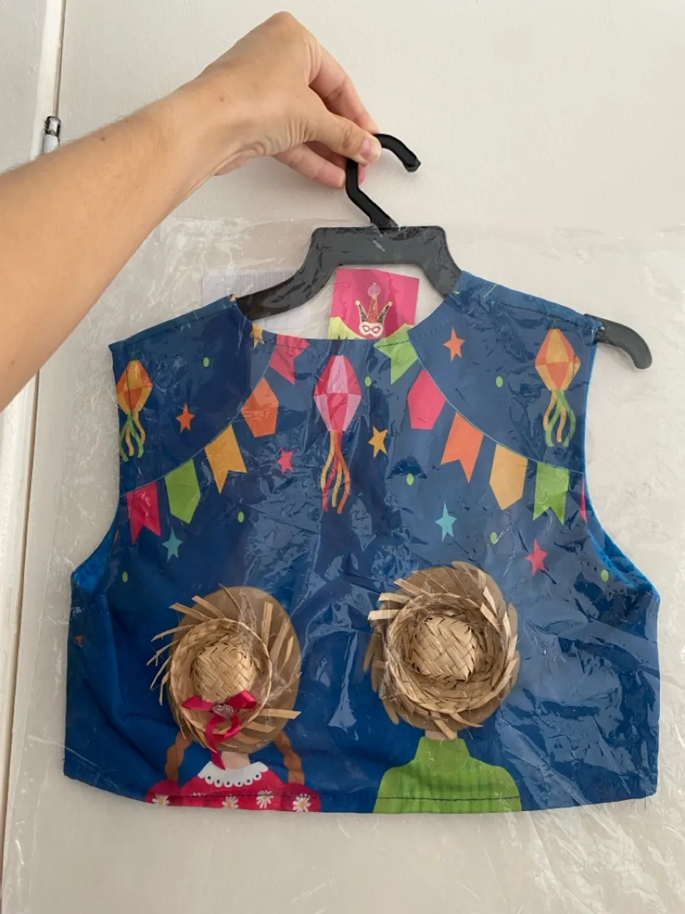 Colete Festa Junina Infantil - Novo