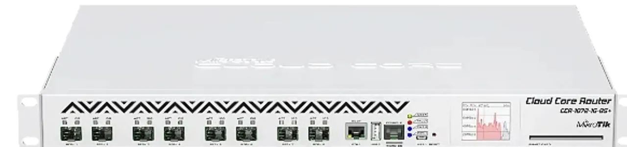 Roteador Mikrotik Cloud Core Router CCR 1072 CCR1072-1G-8S ...