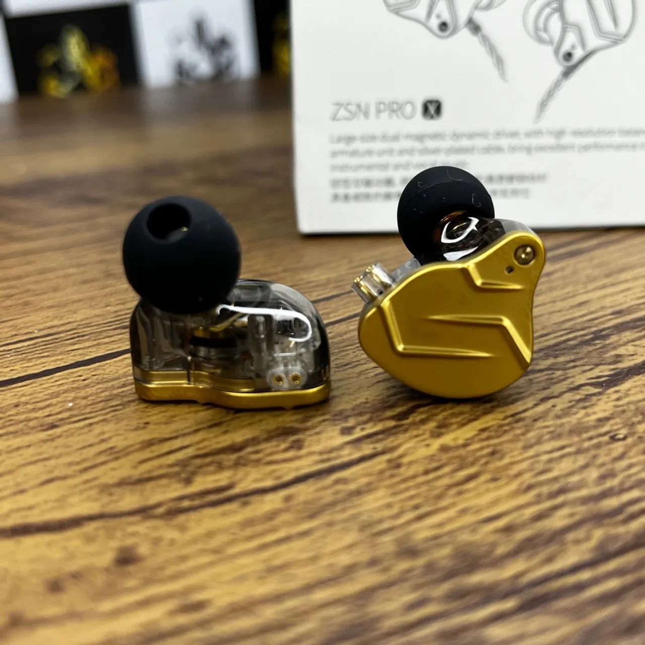 FONE INEAR KZ ZSN PRO X RETORNO DE PALCO