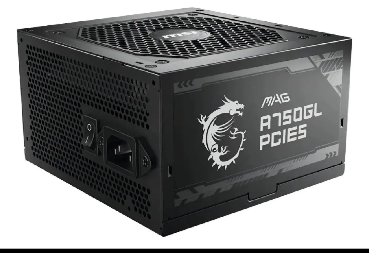 Fonte MAG 750w pcie5.   LACRADO