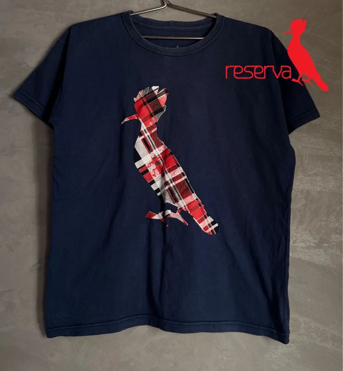 Camiseta Reserva Azul saldão 2nd hand