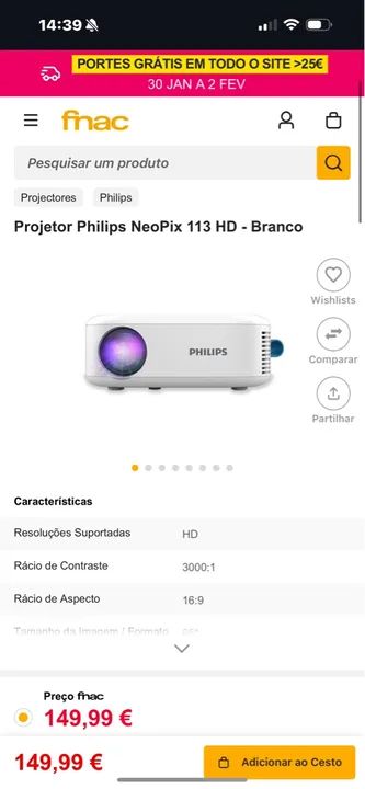 Projetor philips neopix 113 - Foto 2