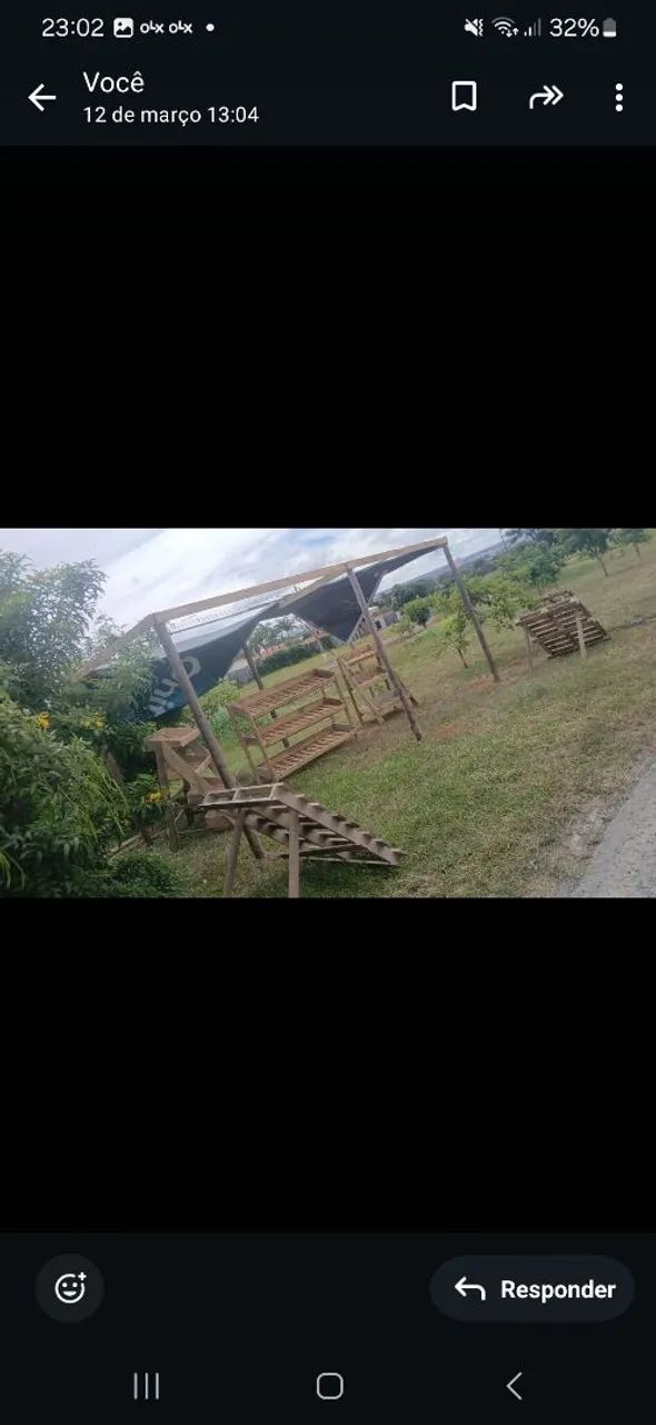 vendo ponto pra ortifrut só pegar e trabalhar tenda de  rua estruturada  - Foto 4