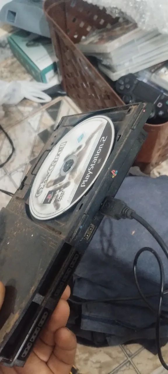 PS2 retirada de peça 