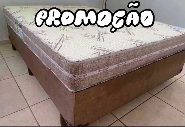 Cama box colchão d33 