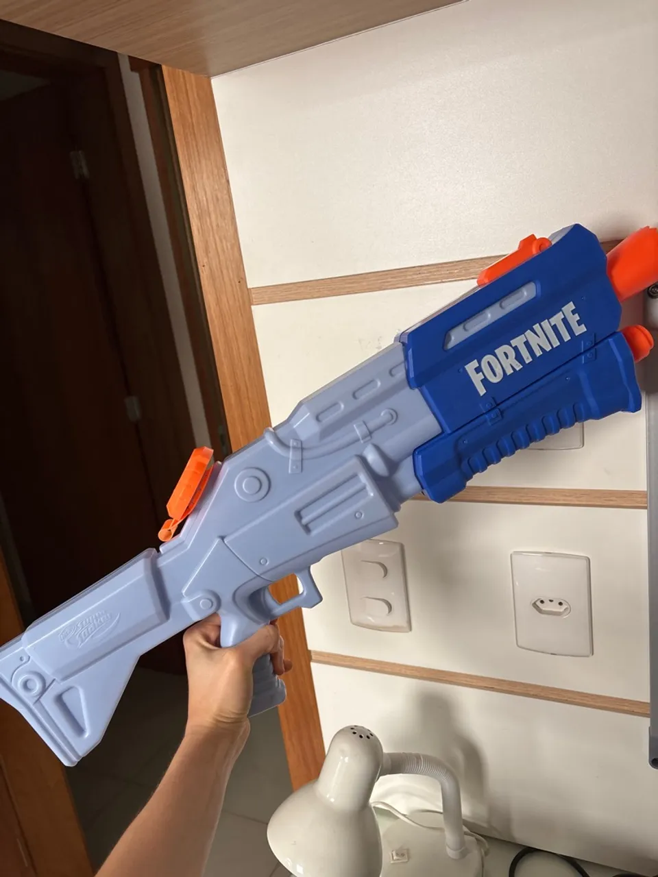 Lançador de água Fortnite - Nerf (arma de brinquedo de água)