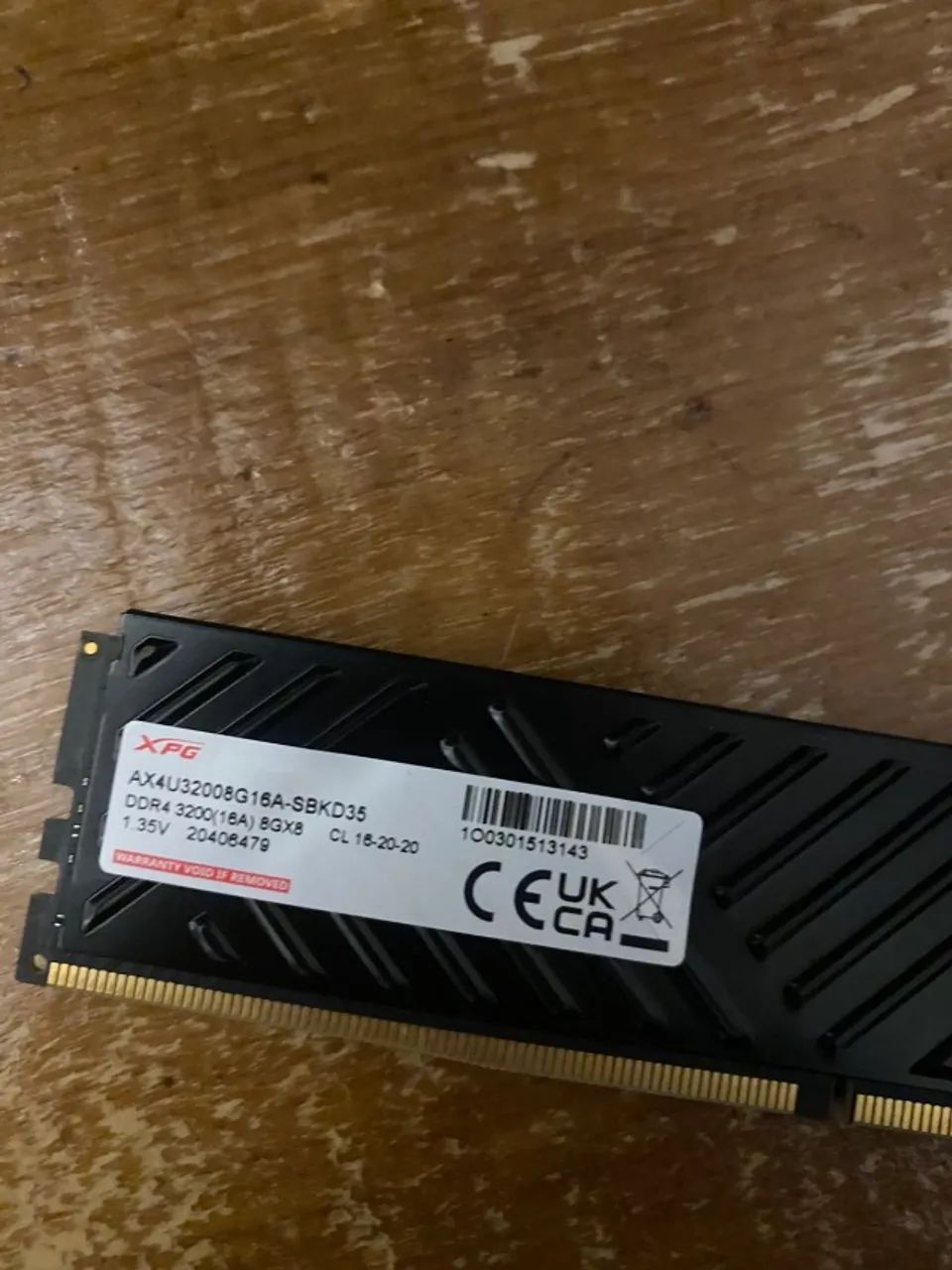 Memória RAM XPG Gammix D35, 8GB, 3200MHz, DDR4, CL16, Preto - Foto 2