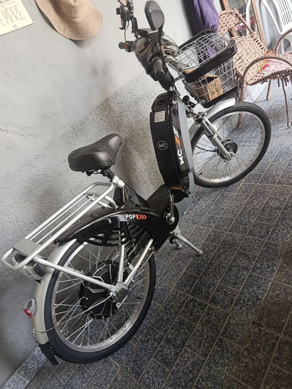 Bicicleta Elétrica Nova (nunca usada) - Foto 3