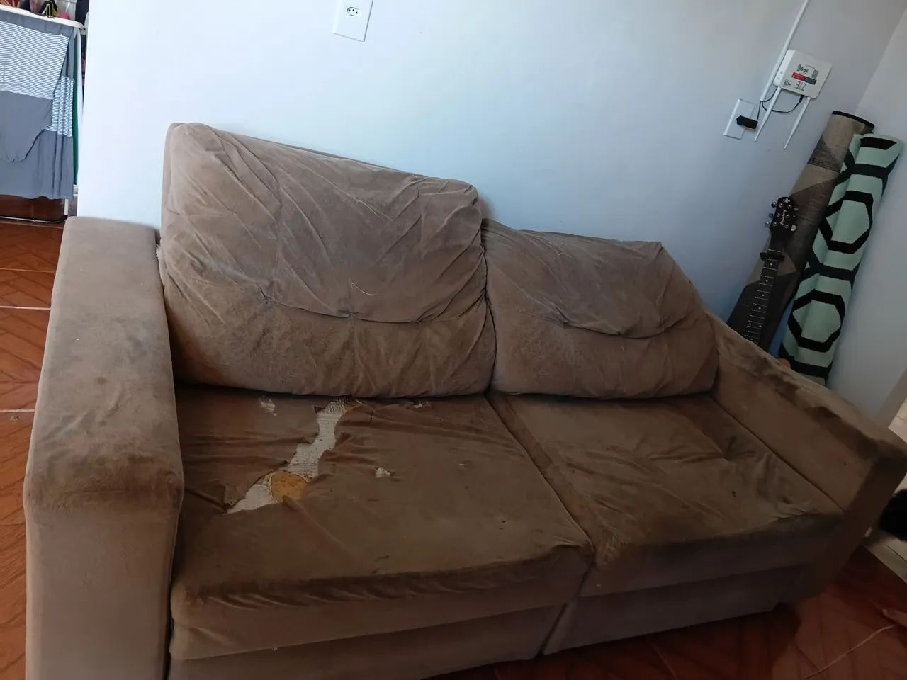 Vendo sofa 2 mts - Foto 2