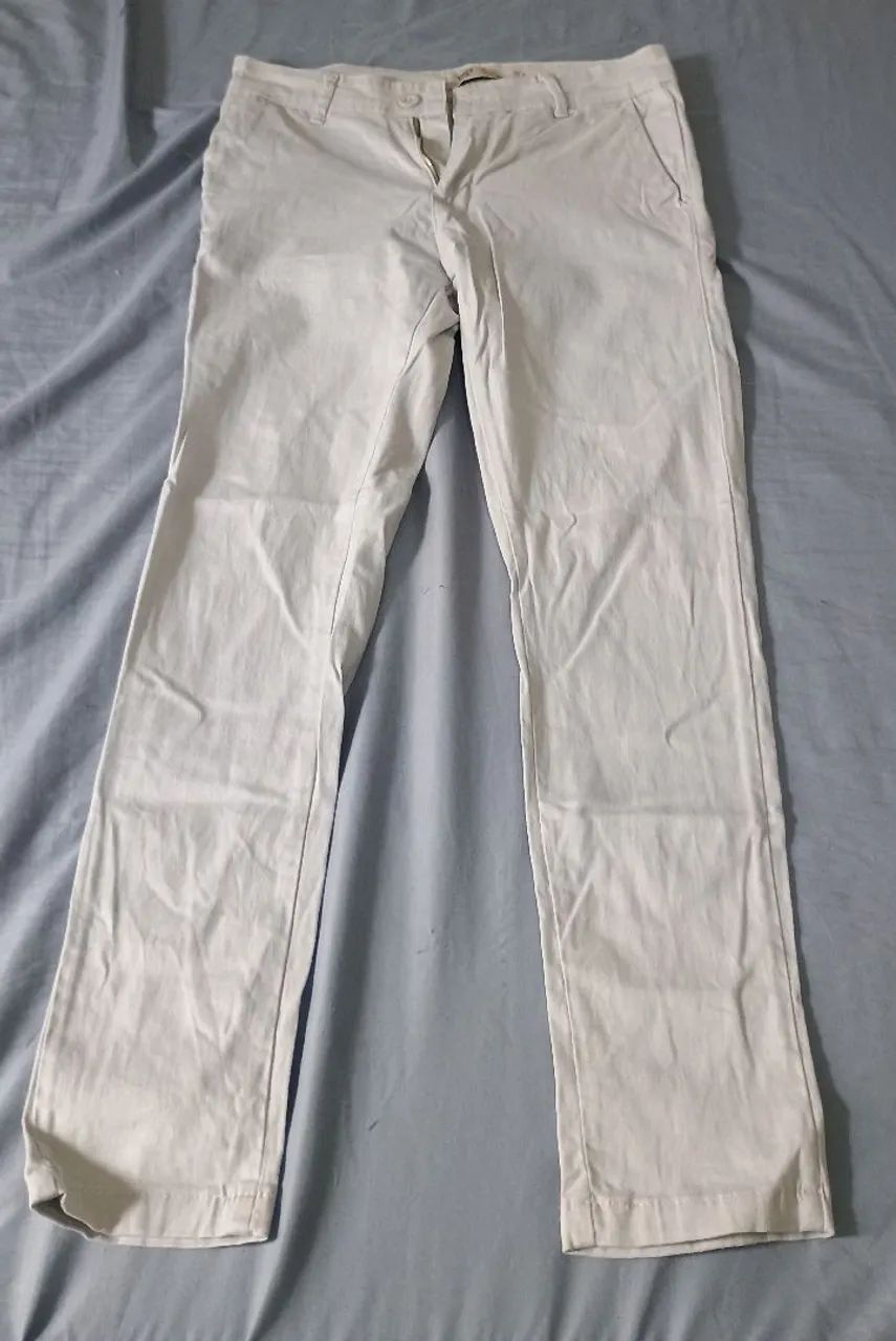 Calça Off-White Bege Claro tam36