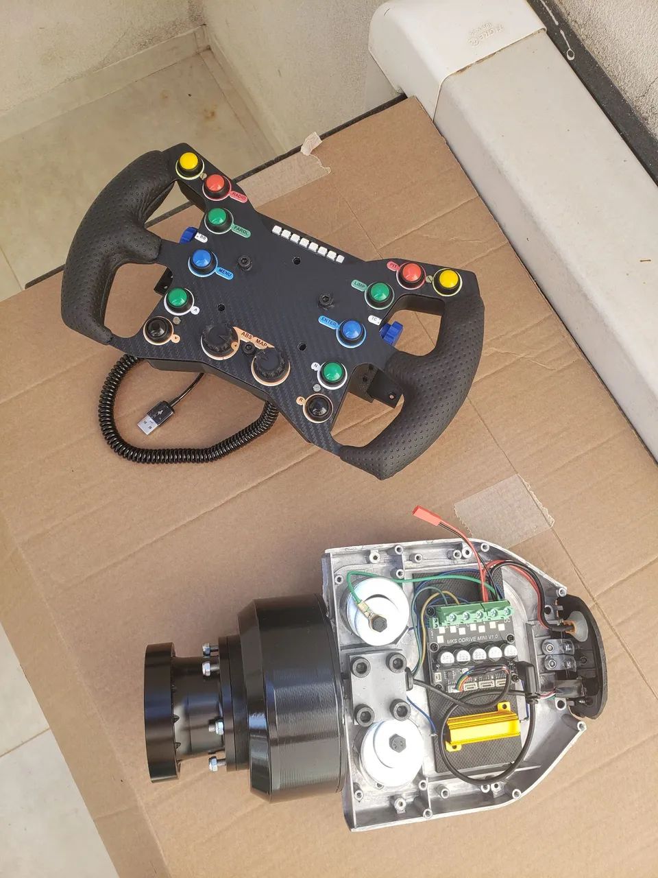 Base 12Nm DD hoverboad (eletrônica nova)
