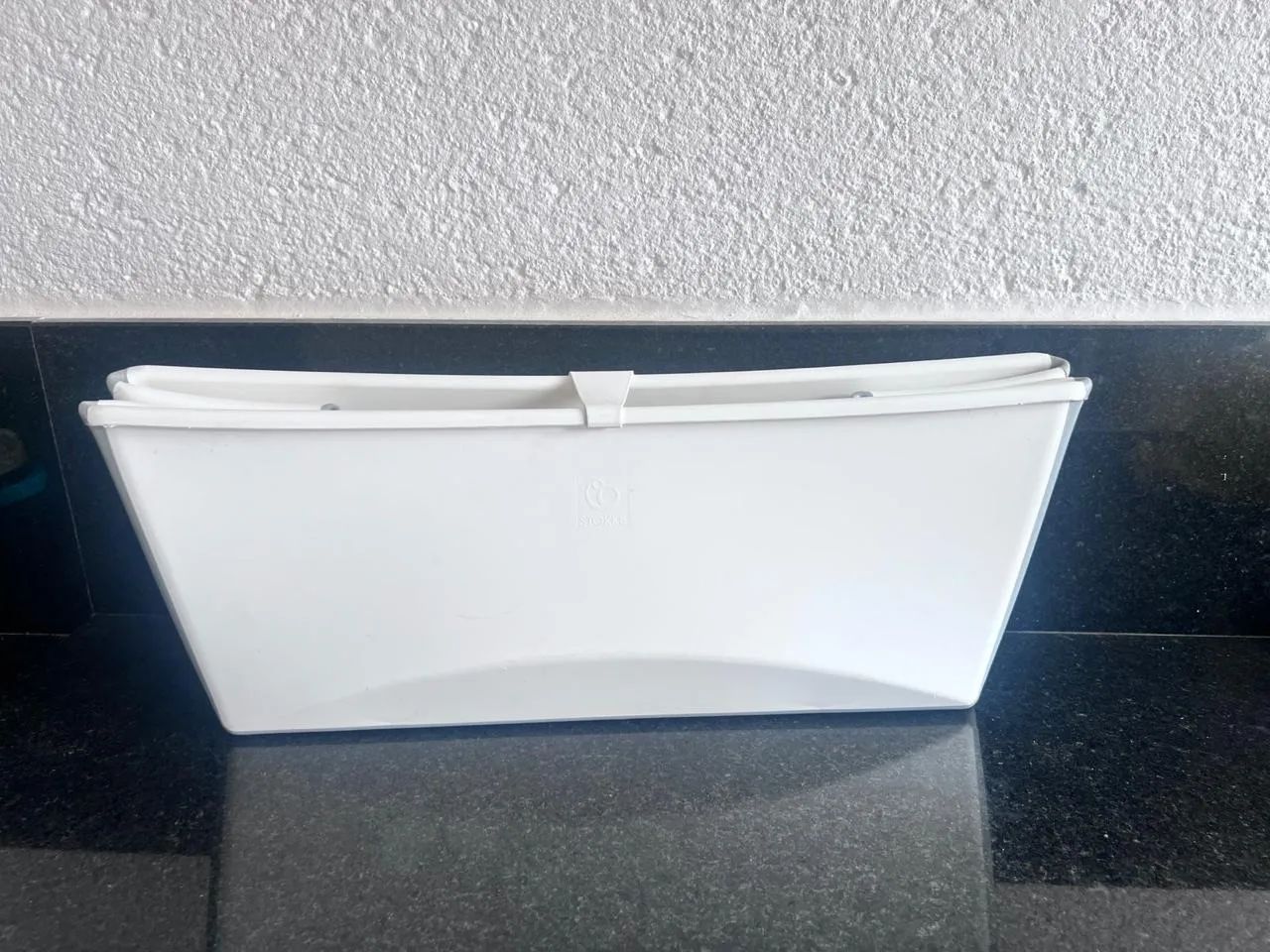 Banheira flexível Branco Plug Stokke