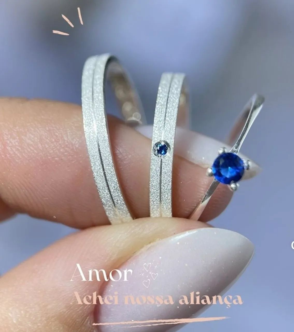 COMBO ALIANÇA+ ANEL EM PRATA LEGÍTIMA  - Foto 2