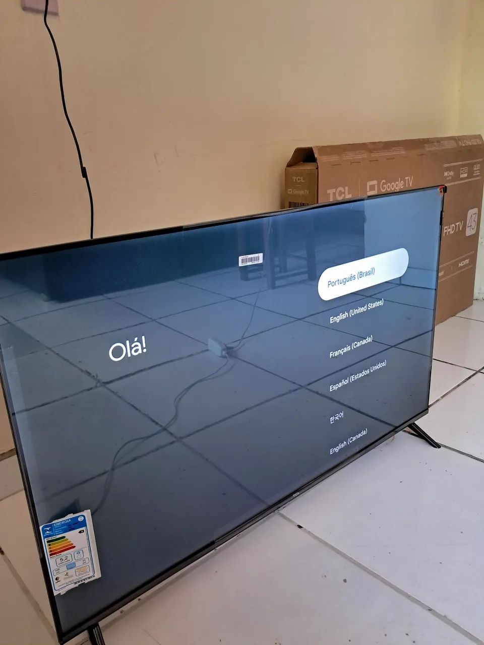 Vendo tv TCL Nova na garantia  - Foto 5