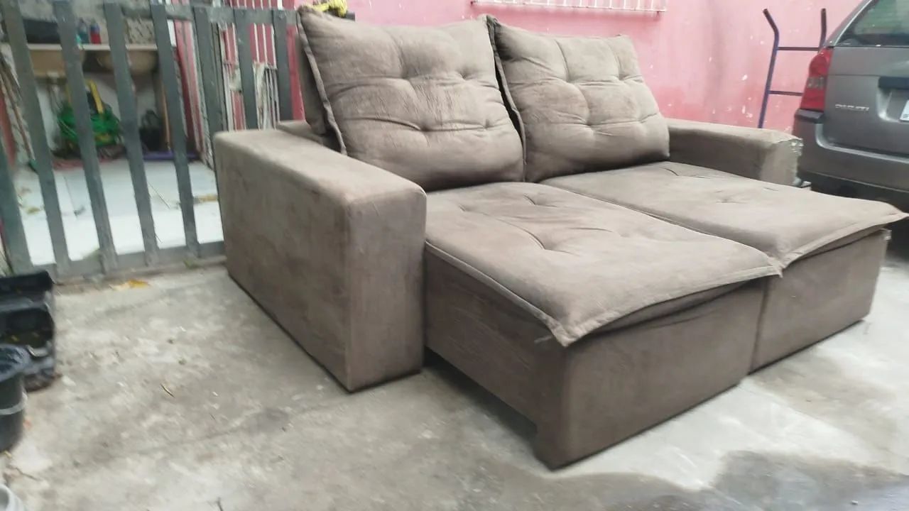 Sofá retrátil , entrega grátis - Foto 2
