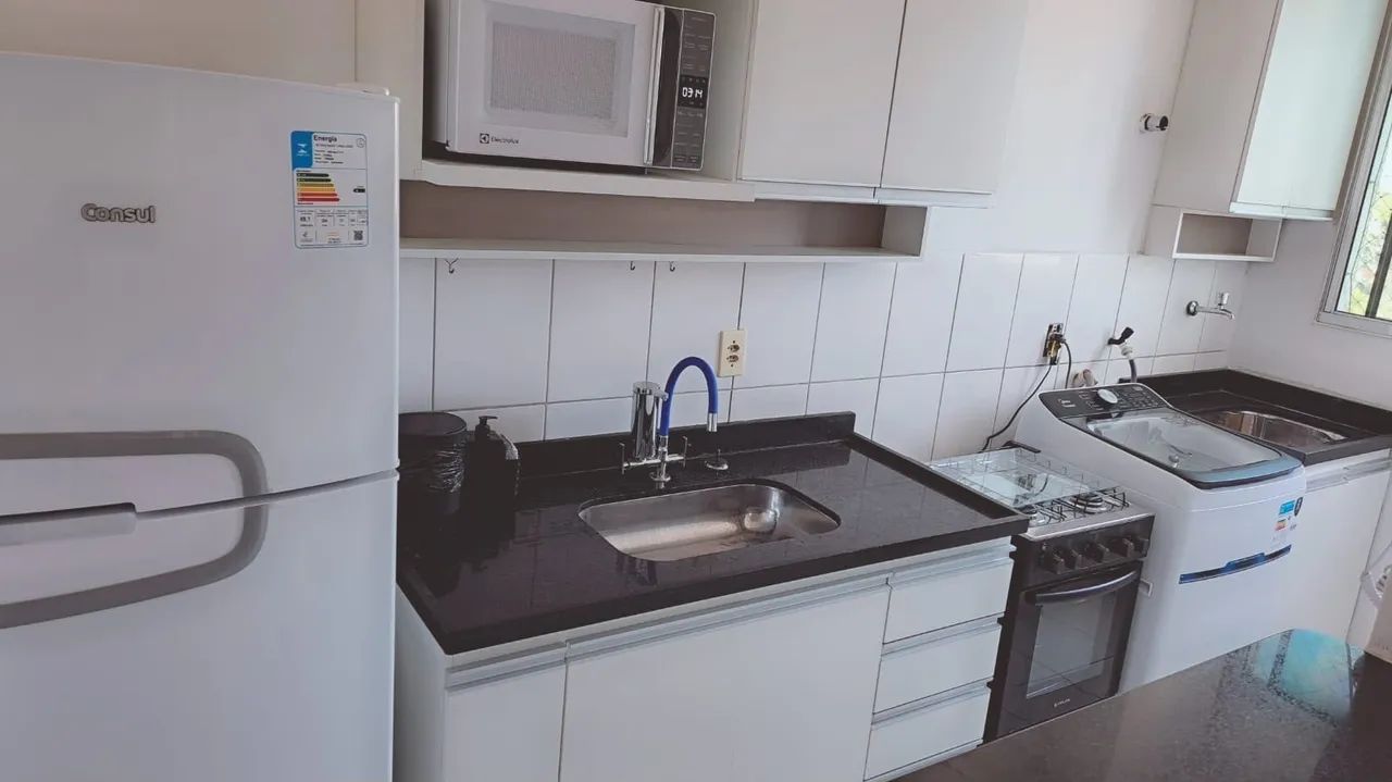 Apartamento mobiliado 2qts com suíte, no top life Cancun - Foto 5